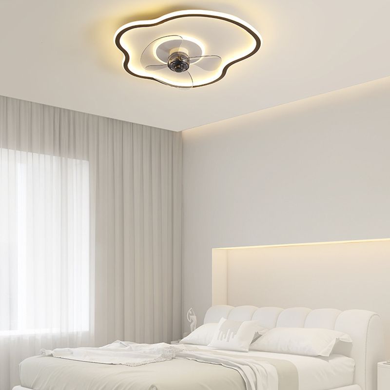 Quinn Deckenventilator mit Beleuchtung, 2 Farben, ∅41/51CM - Cueteks