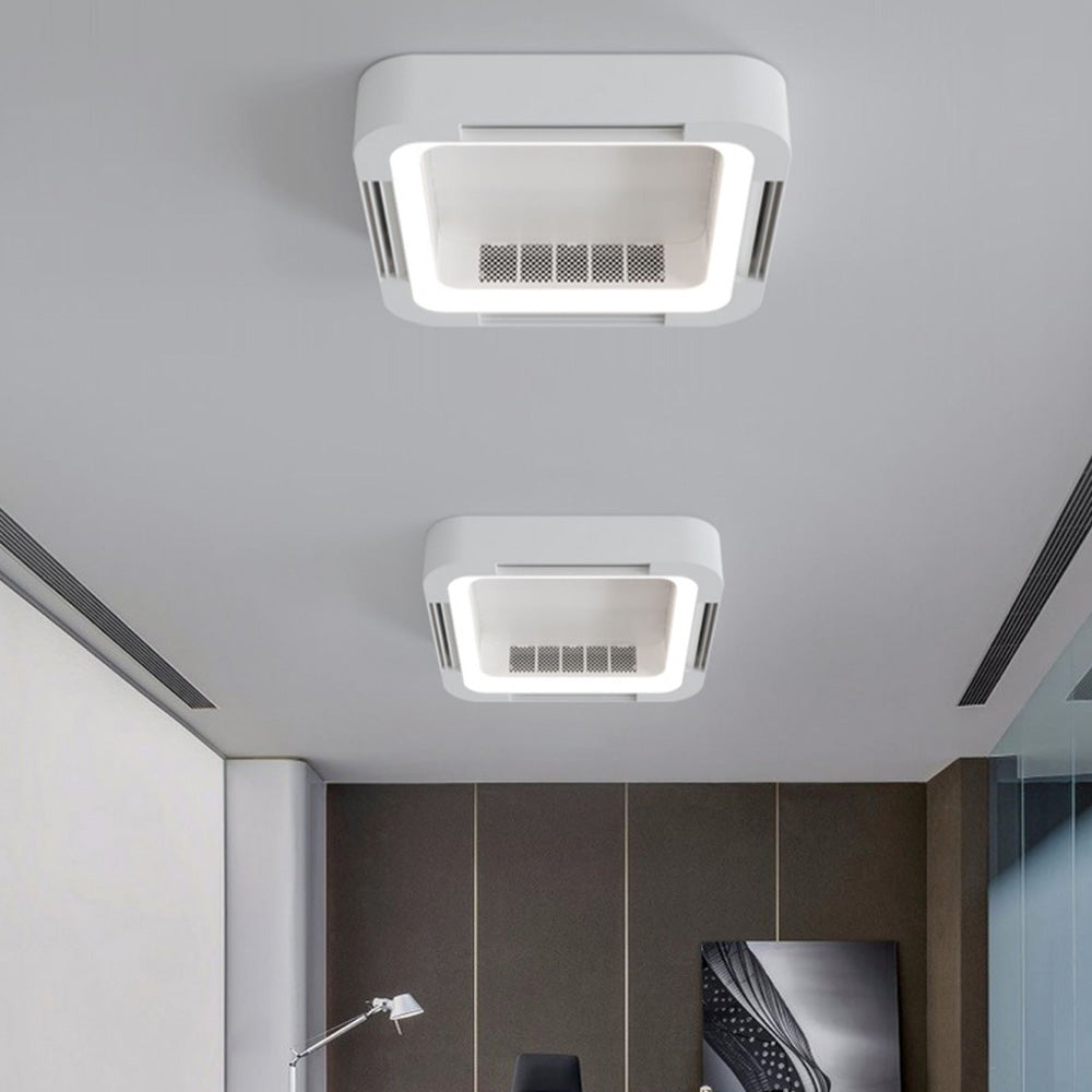 Quinn Deckenventilator mit Beleuchtung Weiß, 2 Stile, ∅58CM - Cueteks