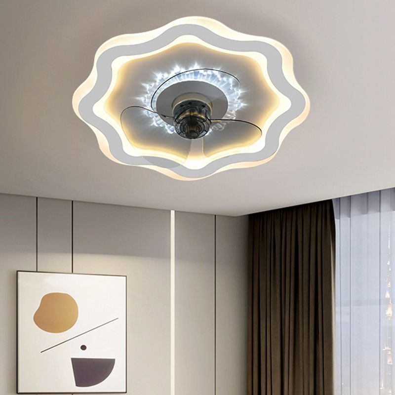 Morandi Deckenventilator mit Beleuchtung, 5 Farben, ∅50CM - Cueteks