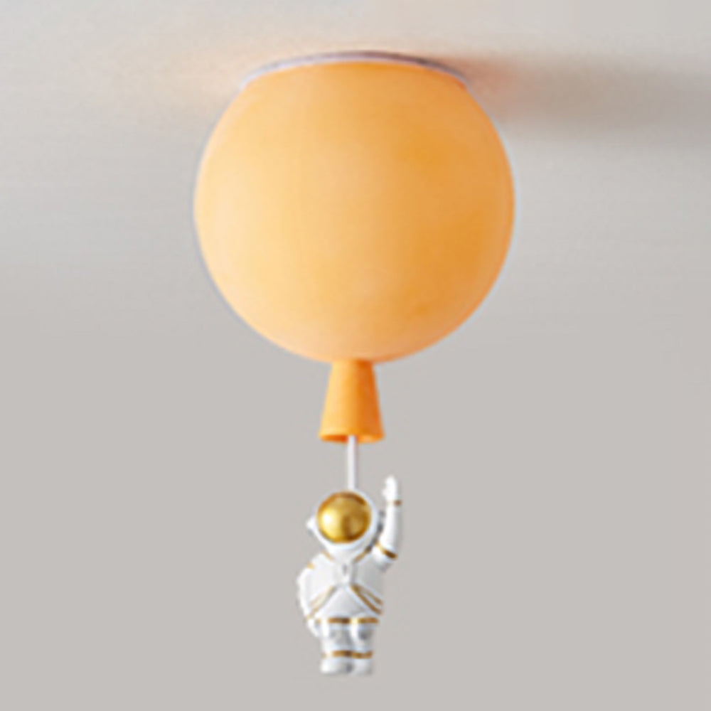 Fateh Astronaut Balloon Flush Mount Deckenleuchte 8 Farben, ∅25/30/35cm - Cueteks