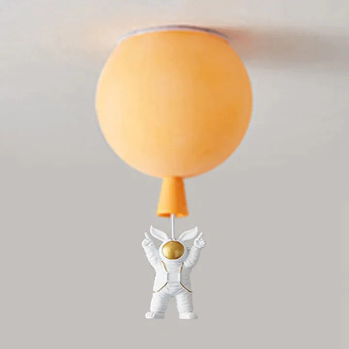 Fateh Astronaut Balloon Flush Mount Deckenleuchte 8 Farben, ∅25/30/35cm - Cueteks
