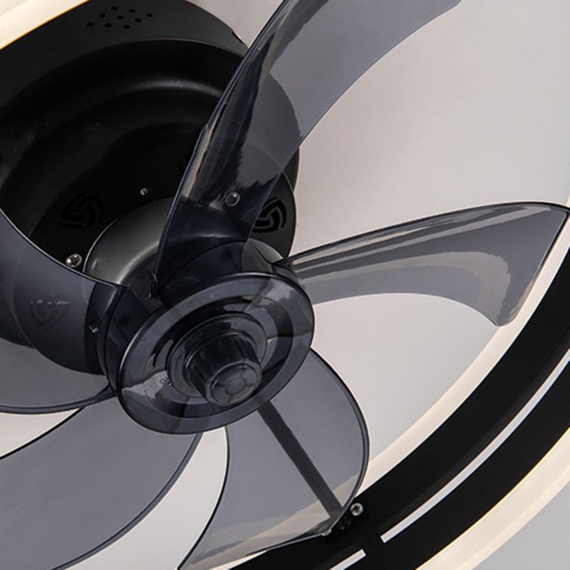 Alessio Deckenventilator mit Beleuchtung Doppel-Layer, 2 Farben, ∅40/50CM - Cueteks