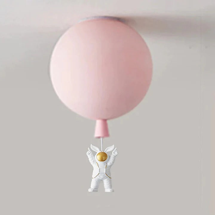 Fateh Astronaut Balloon Flush Mount Deckenleuchte 8 Farben, ∅25/30/35cm - Cueteks