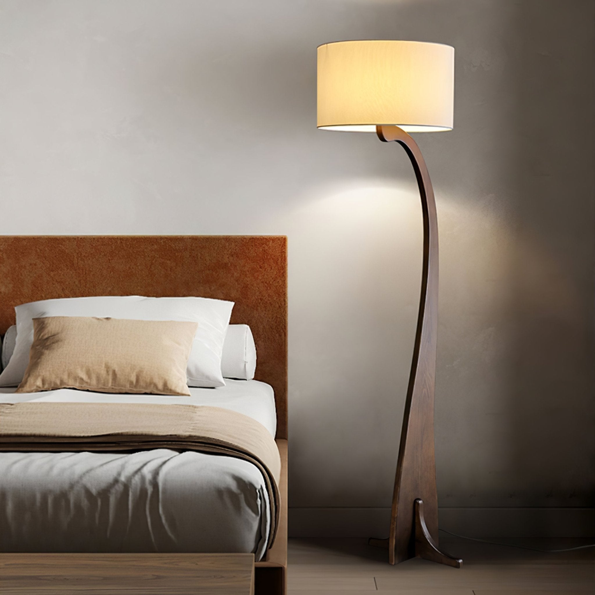 Bow Curve Floor Lamp - Cueteks
