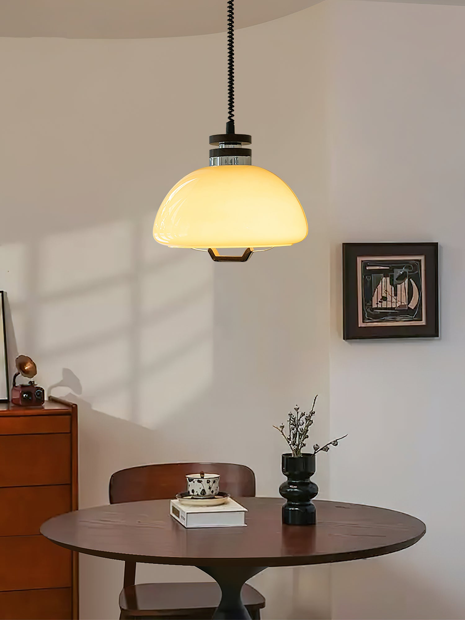 Vela Pudding Pendant Light - Cueteks