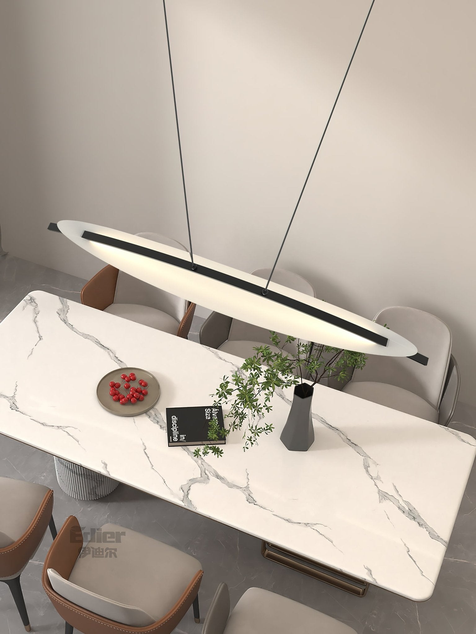 Hyperbola Pendant Light - Cueteks