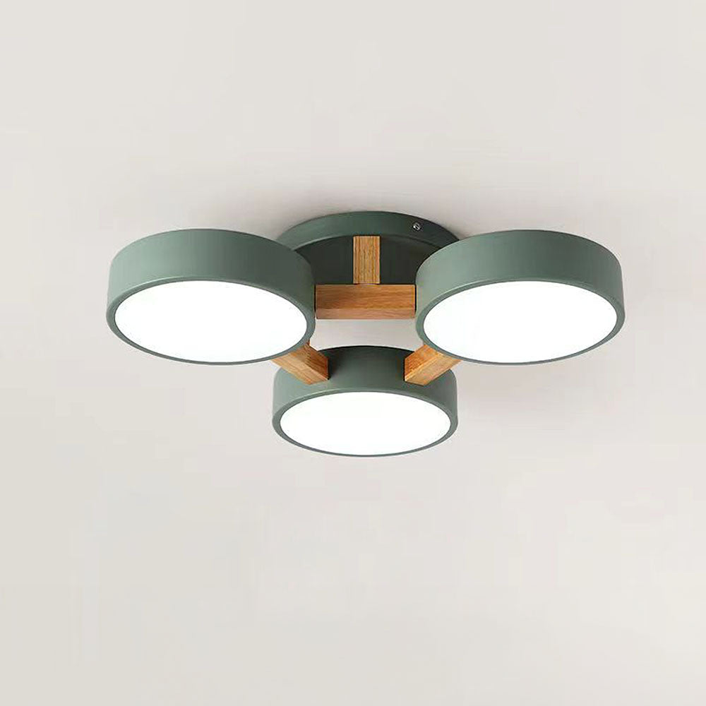 Contemporary Acrylic Multi-Heads Ceiling Light - Cueteks