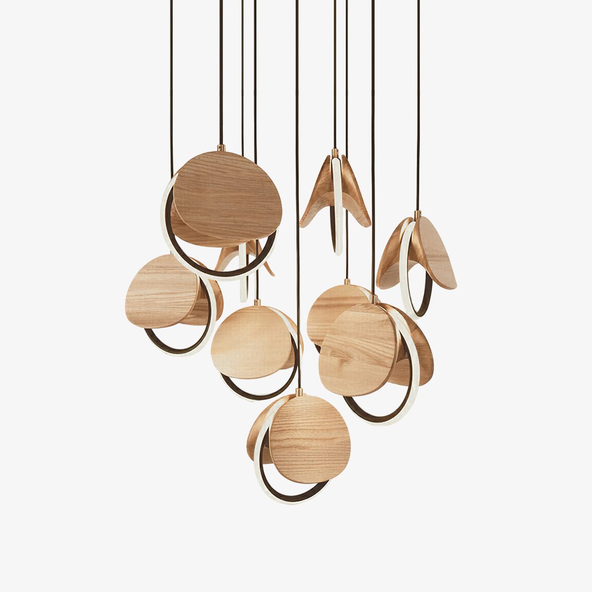 Elliot Rings Chandelier - Cueteks