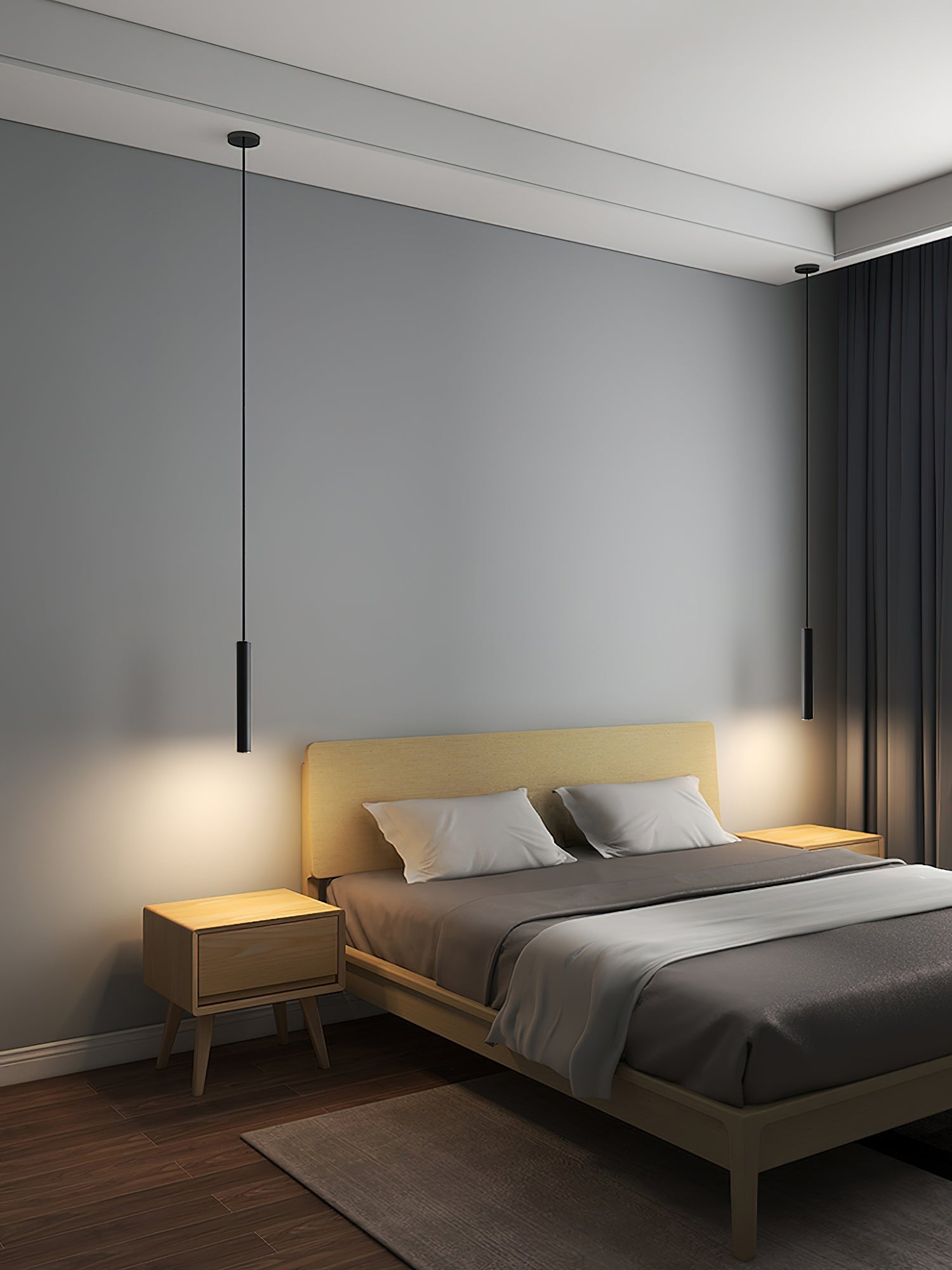 Streamline Cylinder Pendant Lamp - Cueteks