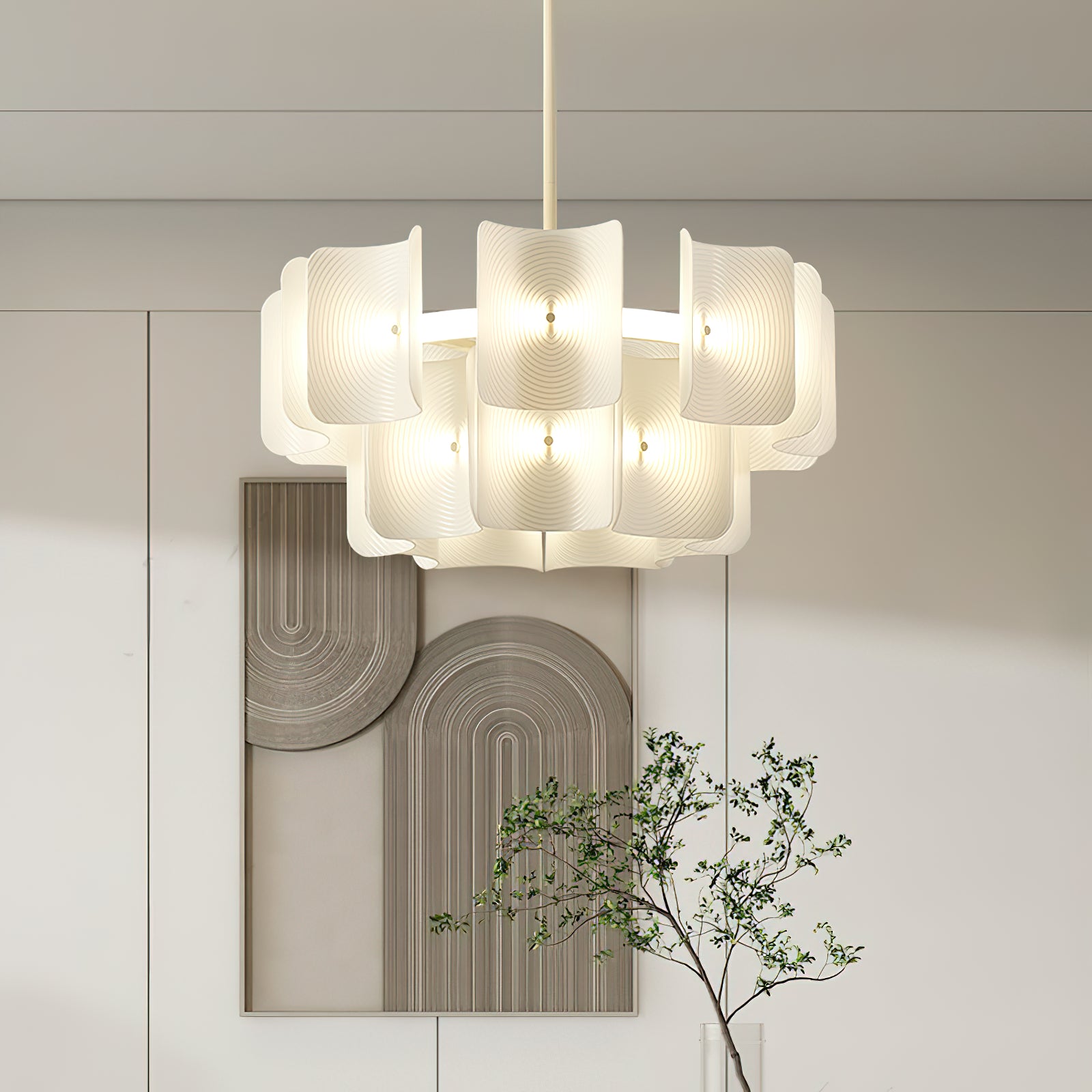 Fingerprint Chandelier - Cueteks