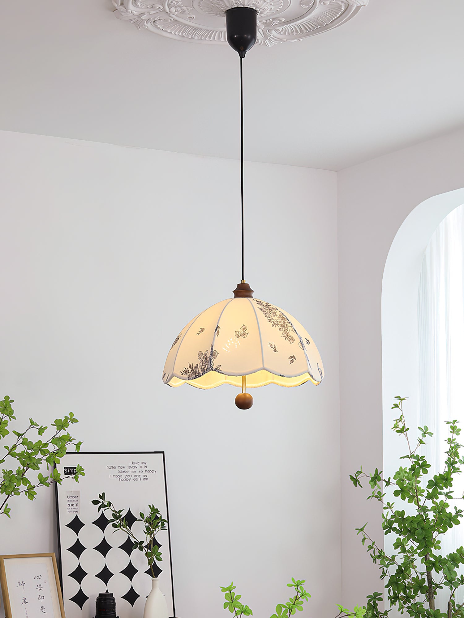 Petal Whisper Pendant Lamp - Cueteks