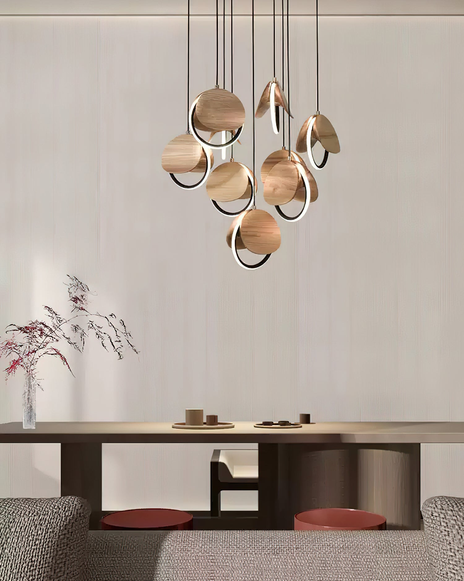 Elliot Rings Chandelier - Cueteks