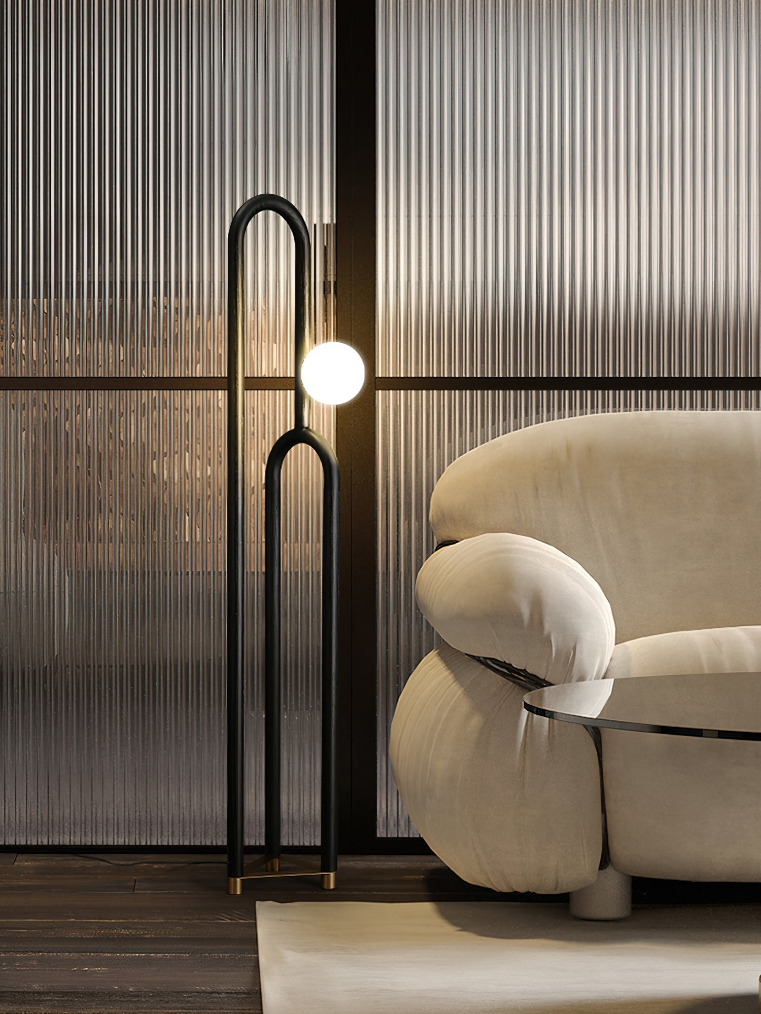 Arc N Floor Lamp - Cueteks