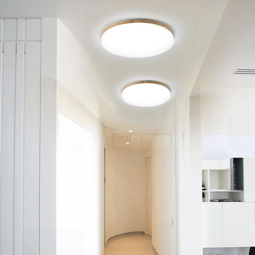 Simple Round Acrylic LED Ceiling Light - Cueteks