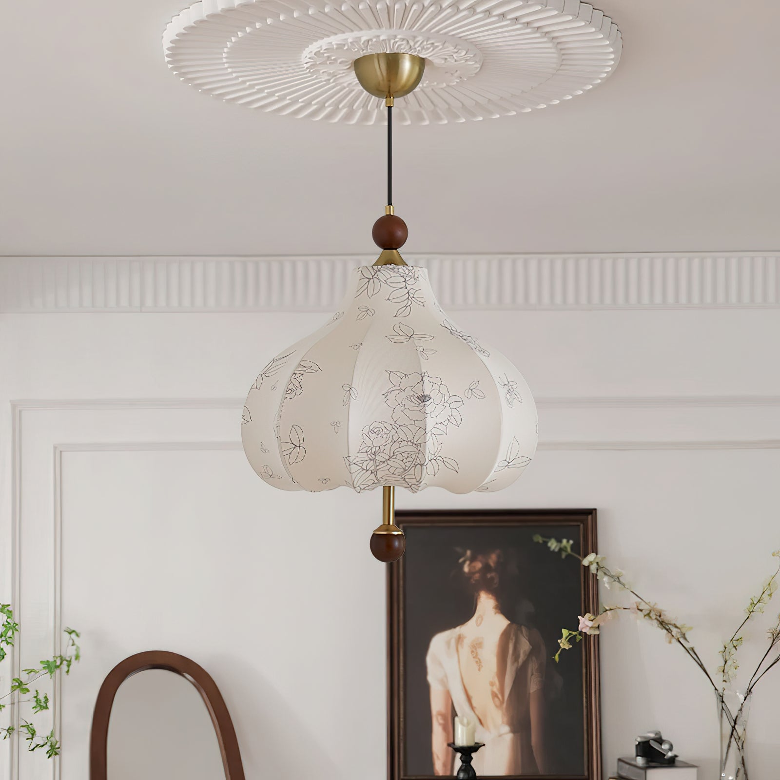 Chestnut Bloom Pendant Lamp - Cueteks