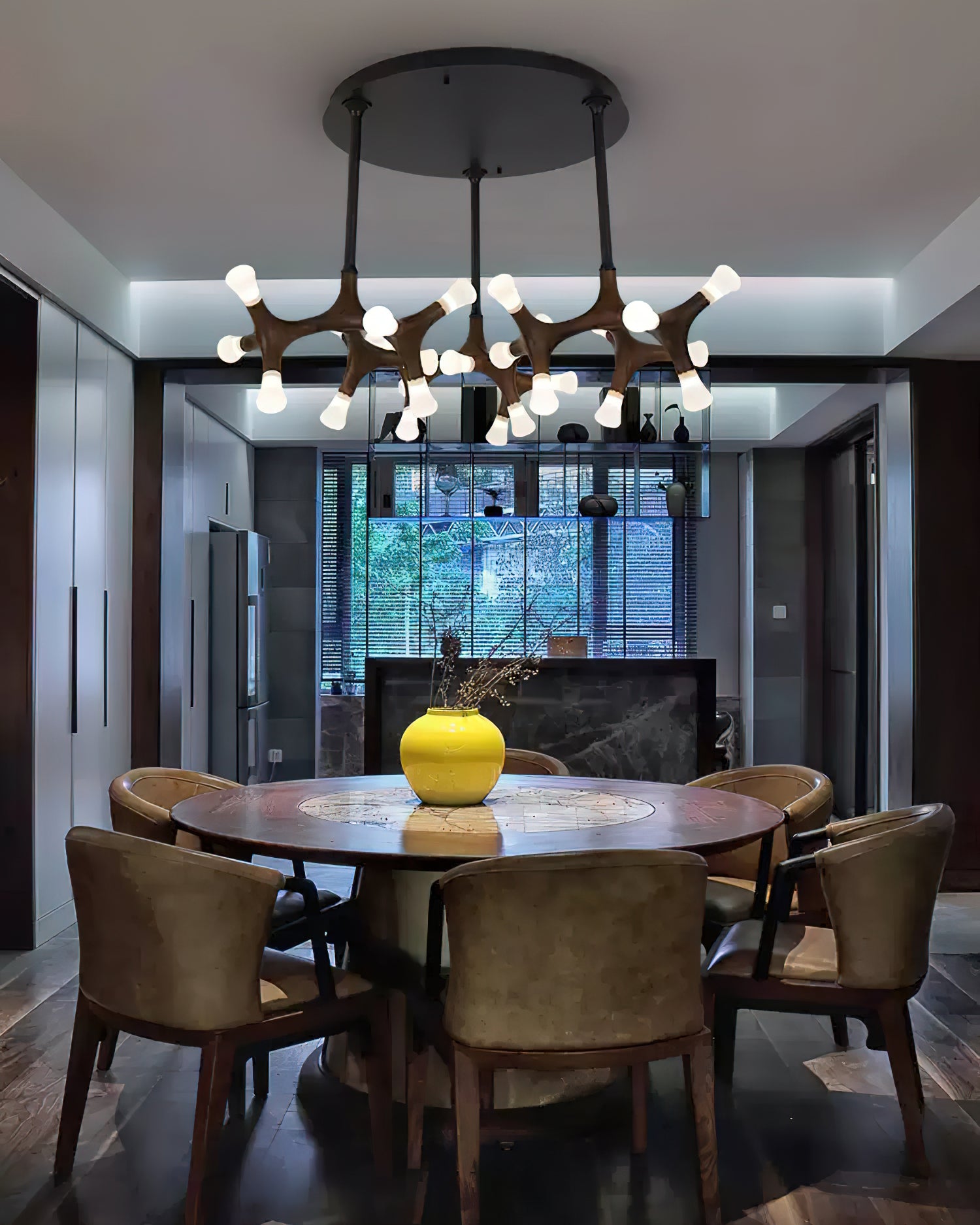 Flower Bone Chandelier - Cueteks