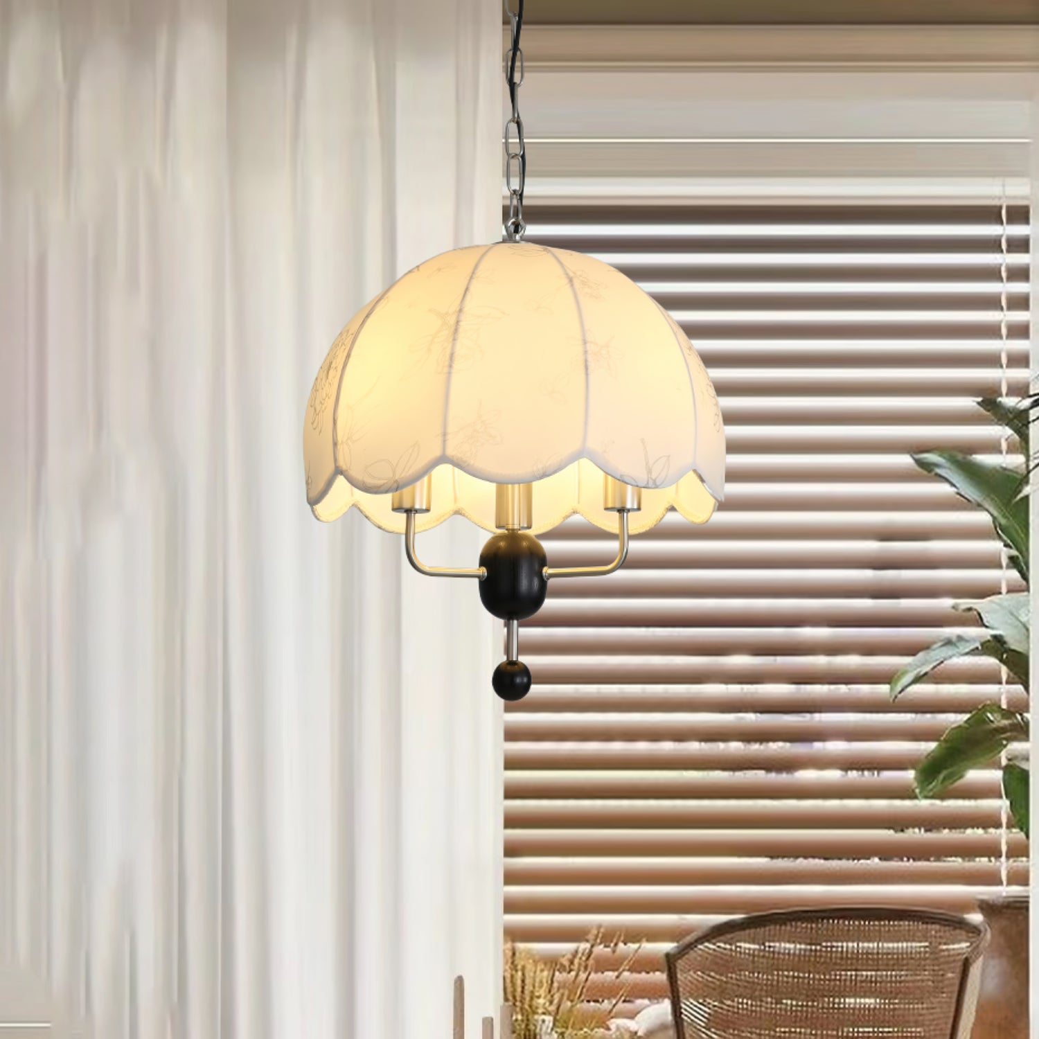 Vintage Bloom Pendant Lamp - Cueteks