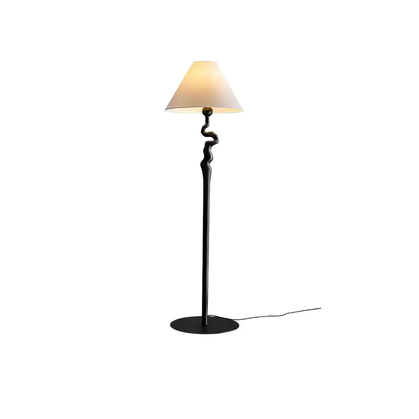 Serpentine Twist Floor Lamp - Cueteks
