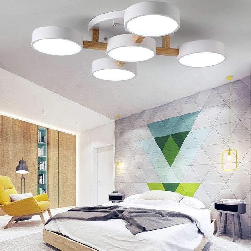 Contemporary Acrylic Multi-Heads Ceiling Light - Cueteks