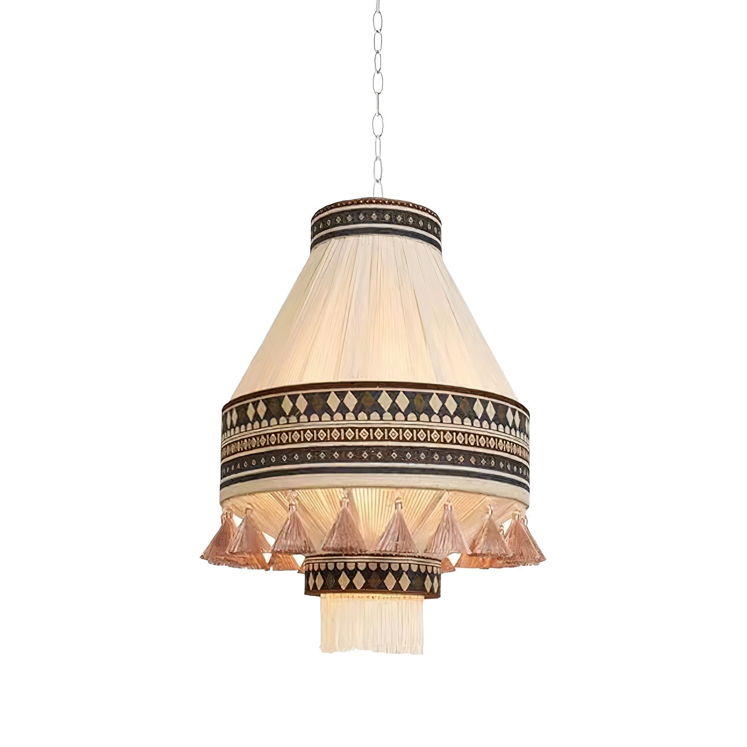 Bohemian Fringe Pendant Lamp - Cueteks