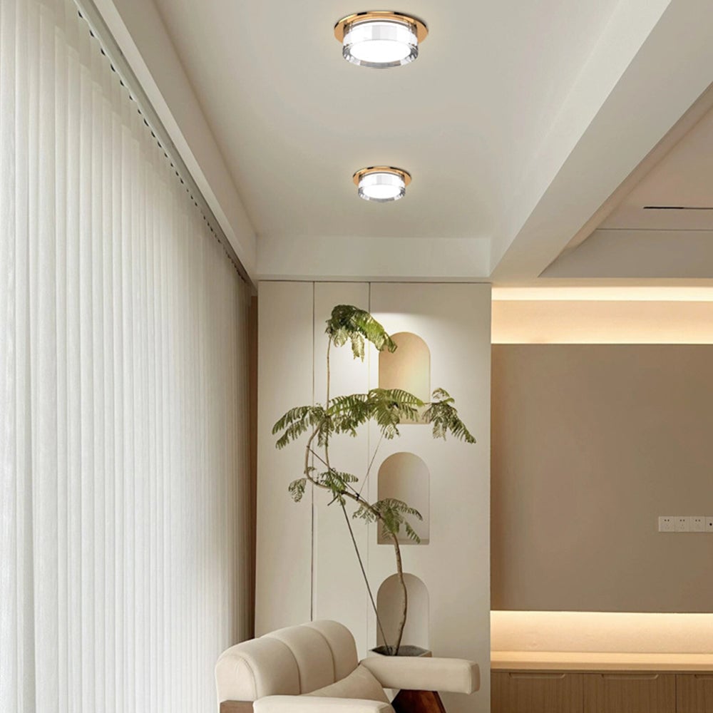 Mini Hallway LED Crystal Ceiling Light - Cueteks