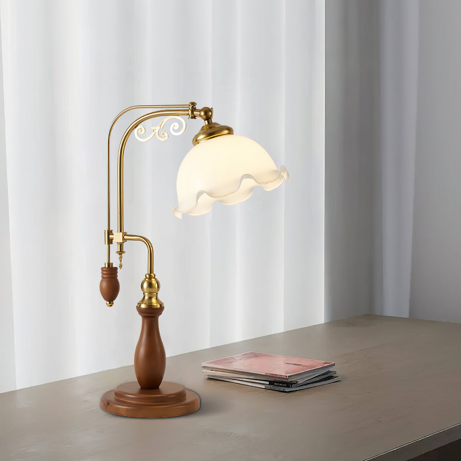 Arch Curves Table Lamp - Cueteks