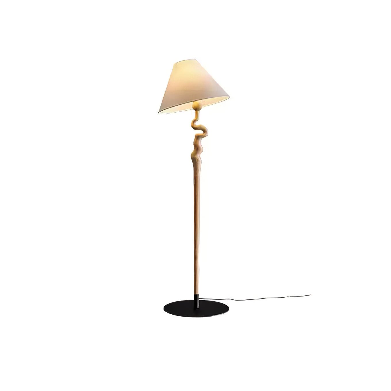 Serpentine Twist Floor Lamp - Cueteks