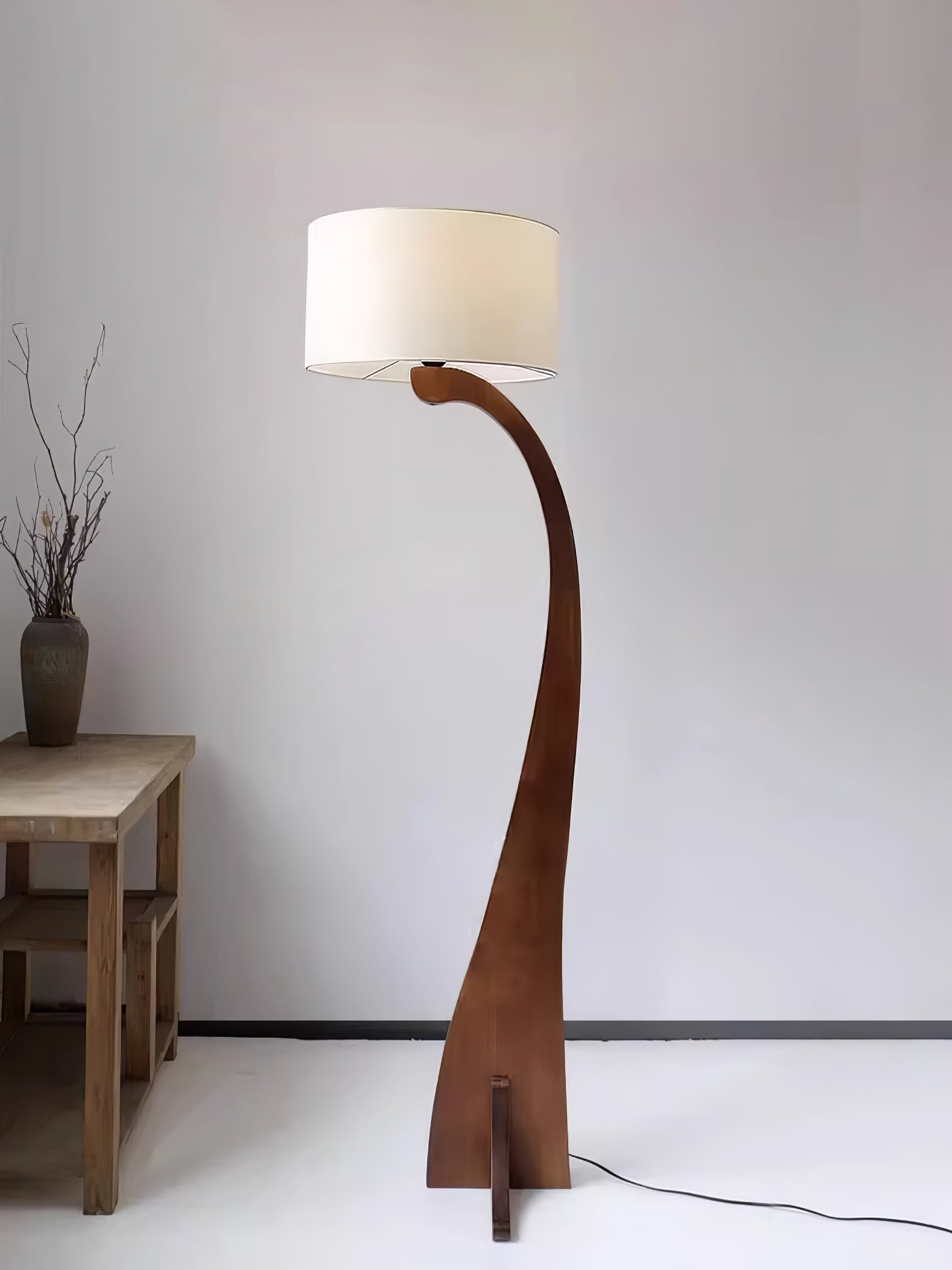 Bow Curve Floor Lamp - Cueteks