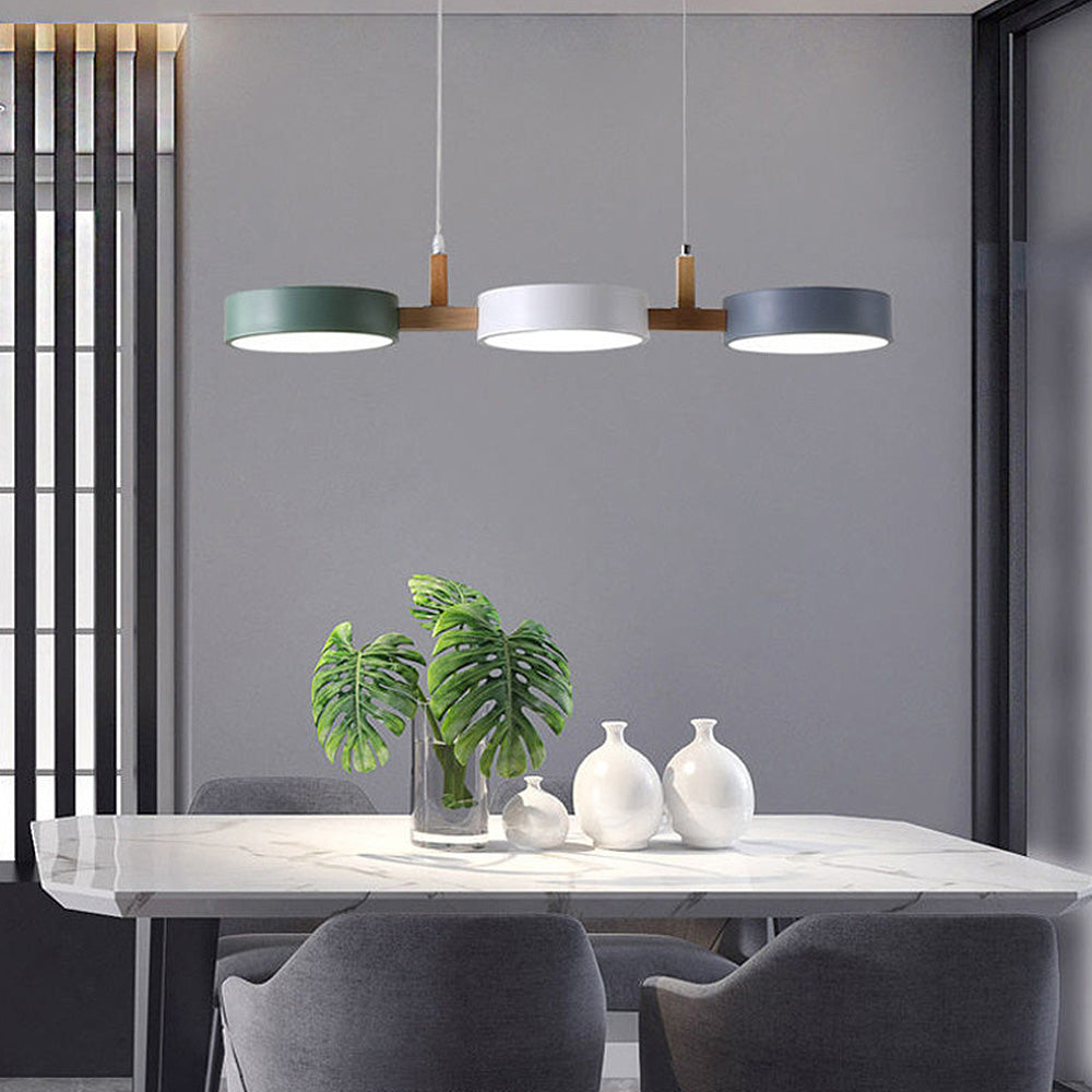 Modern Three Heads Creative Pendant Light - Cueteks