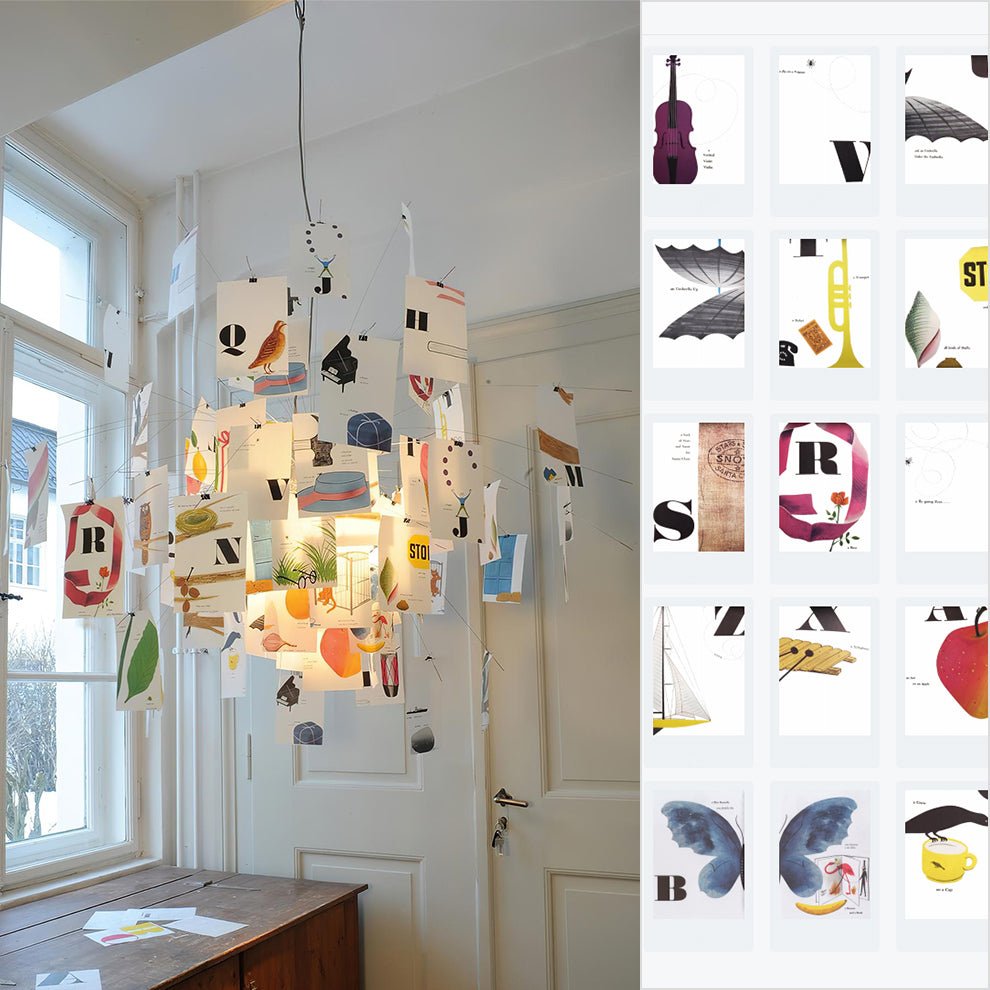 Paper Chandelier - Cueteks
