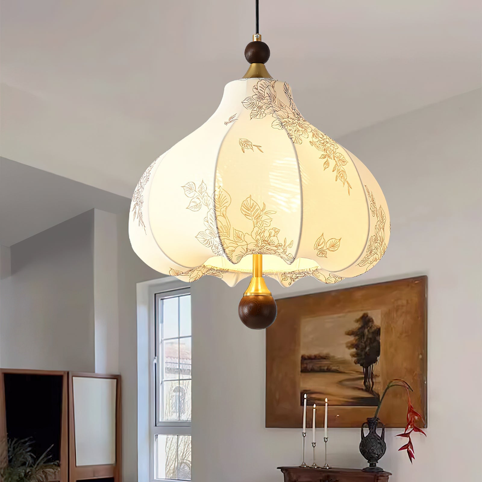 Chestnut Bloom Pendant Lamp - Cueteks