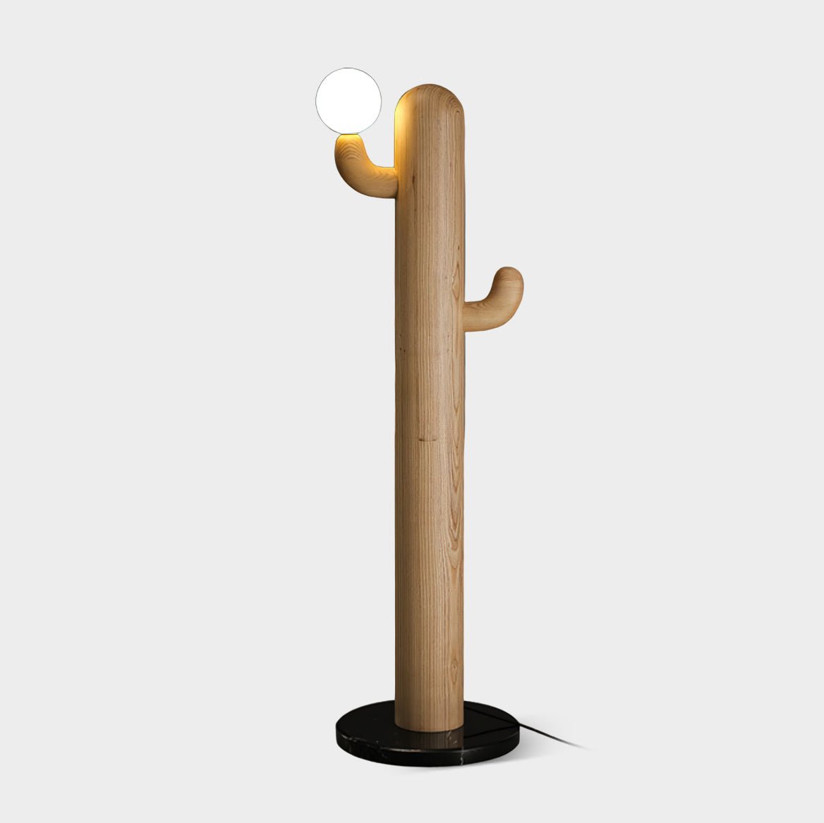 Cactus Wood Floor Lamp - Cueteks
