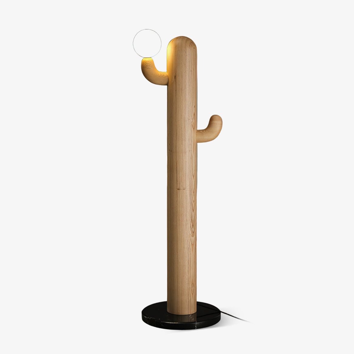 Cactus Wood Floor Lamp - Cueteks