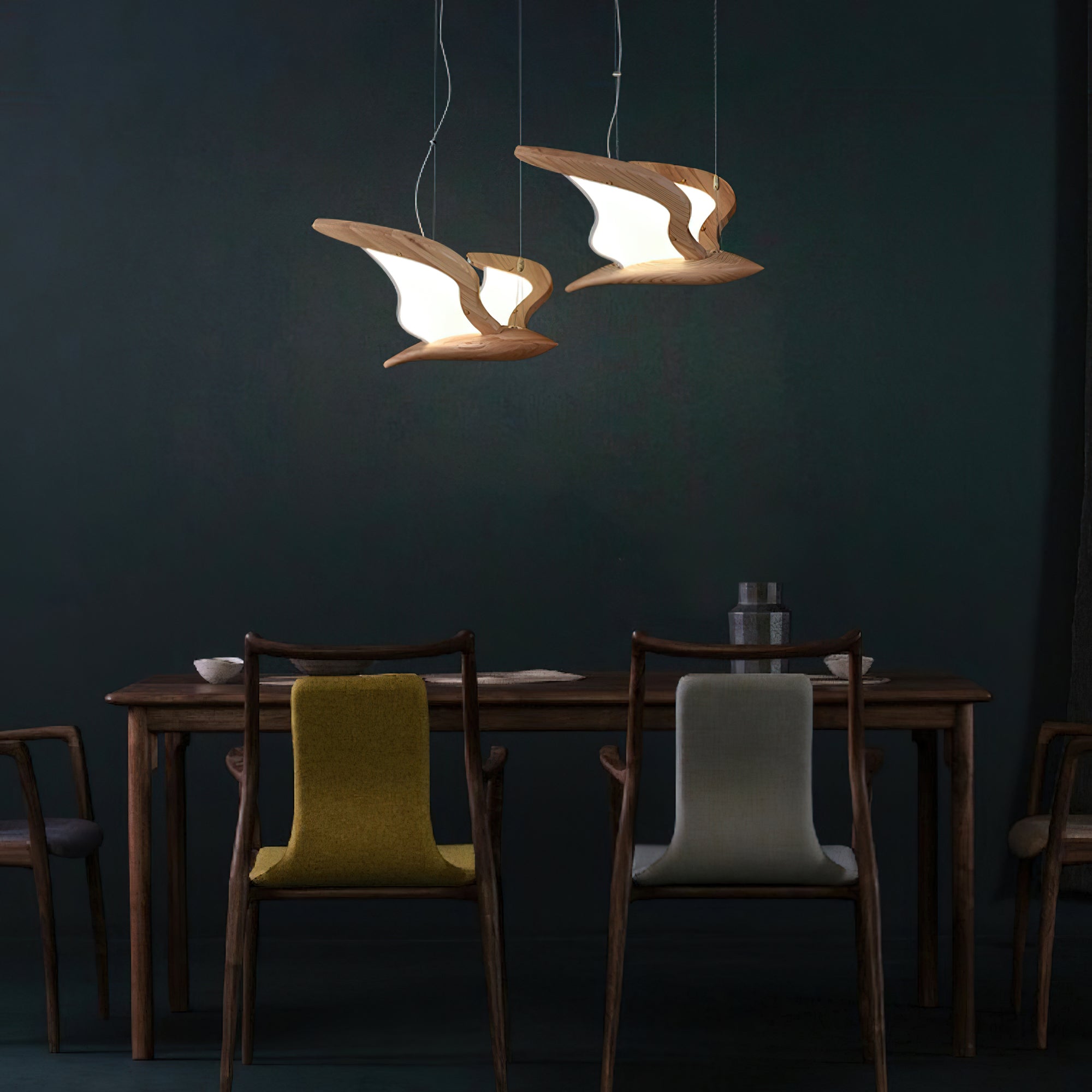 Warbler Chandelier - Cueteks