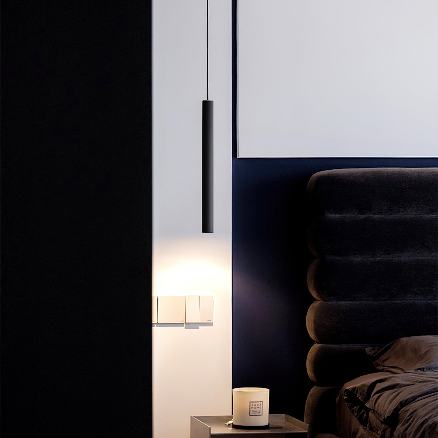 Streamline Cylinder Pendant Lamp - Cueteks