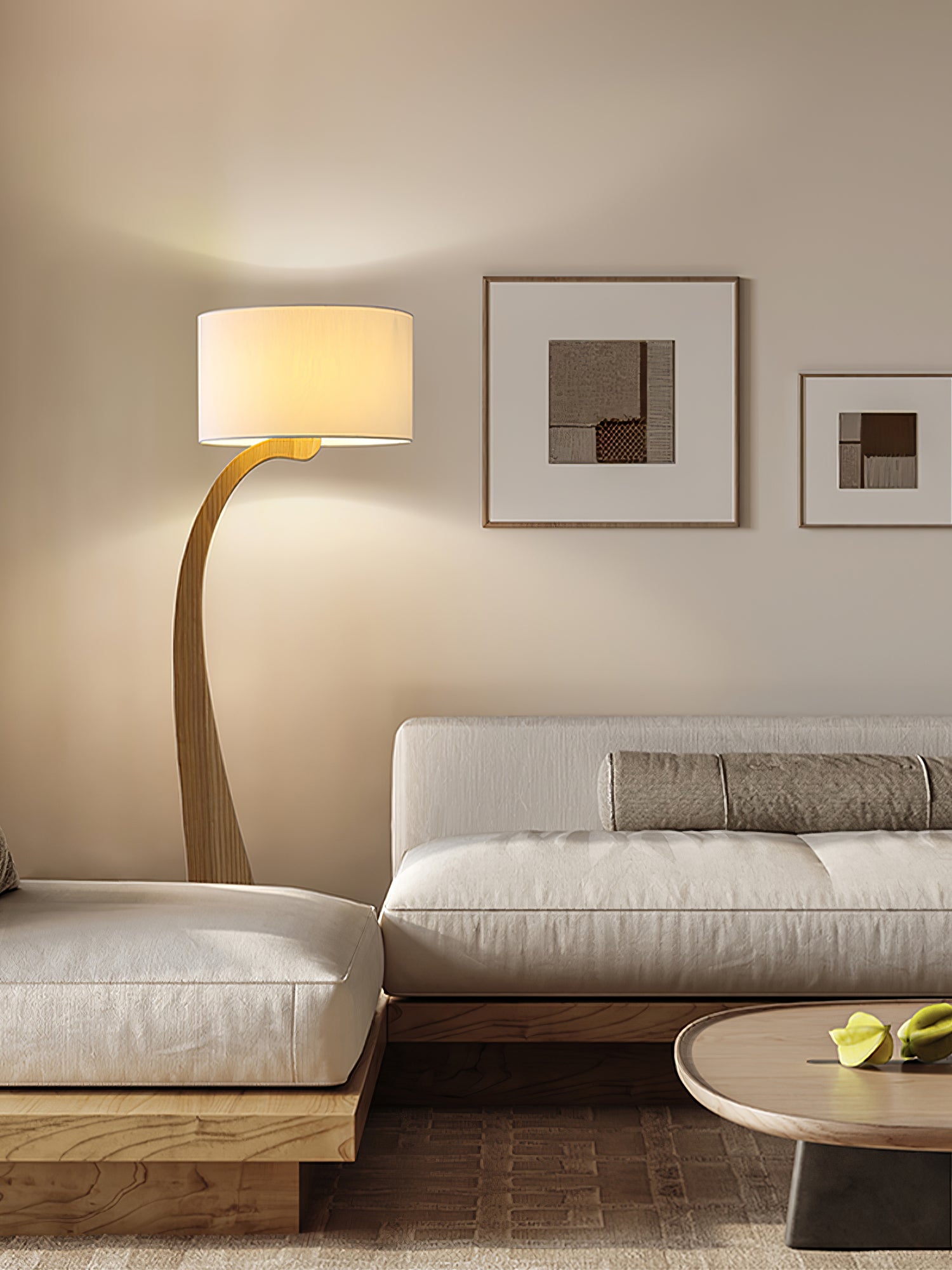 Bow Curve Floor Lamp - Cueteks