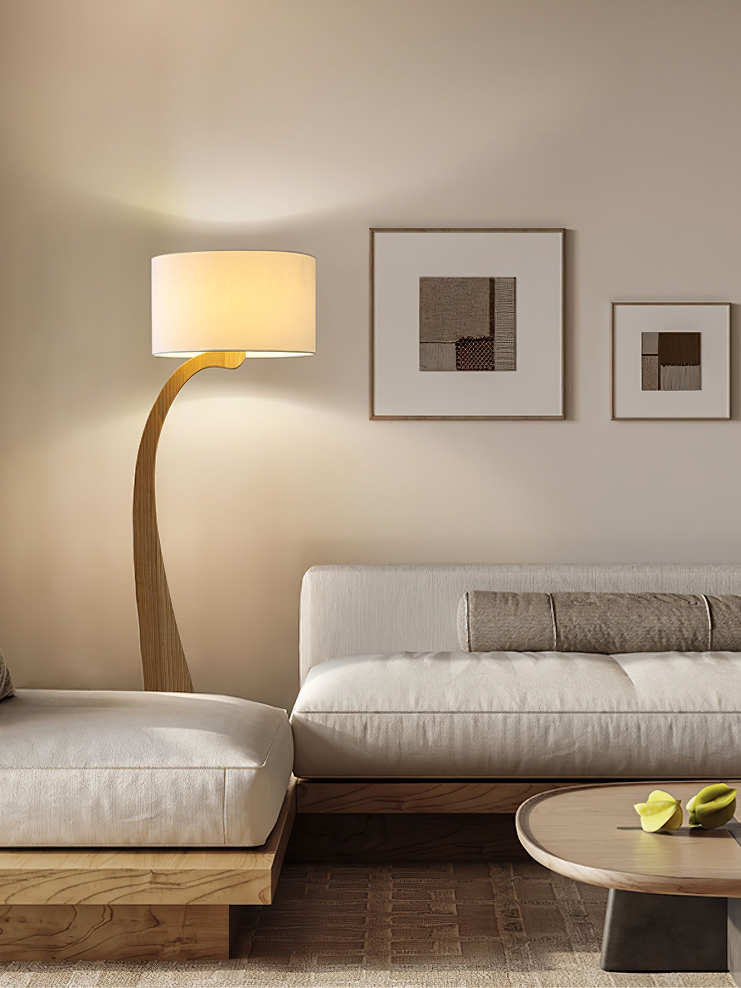 Bow Curve Floor Lamp - Cueteks