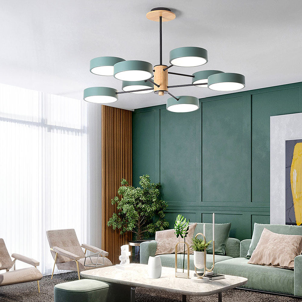 Modern Simple LED Branched Pendant Light - Cueteks