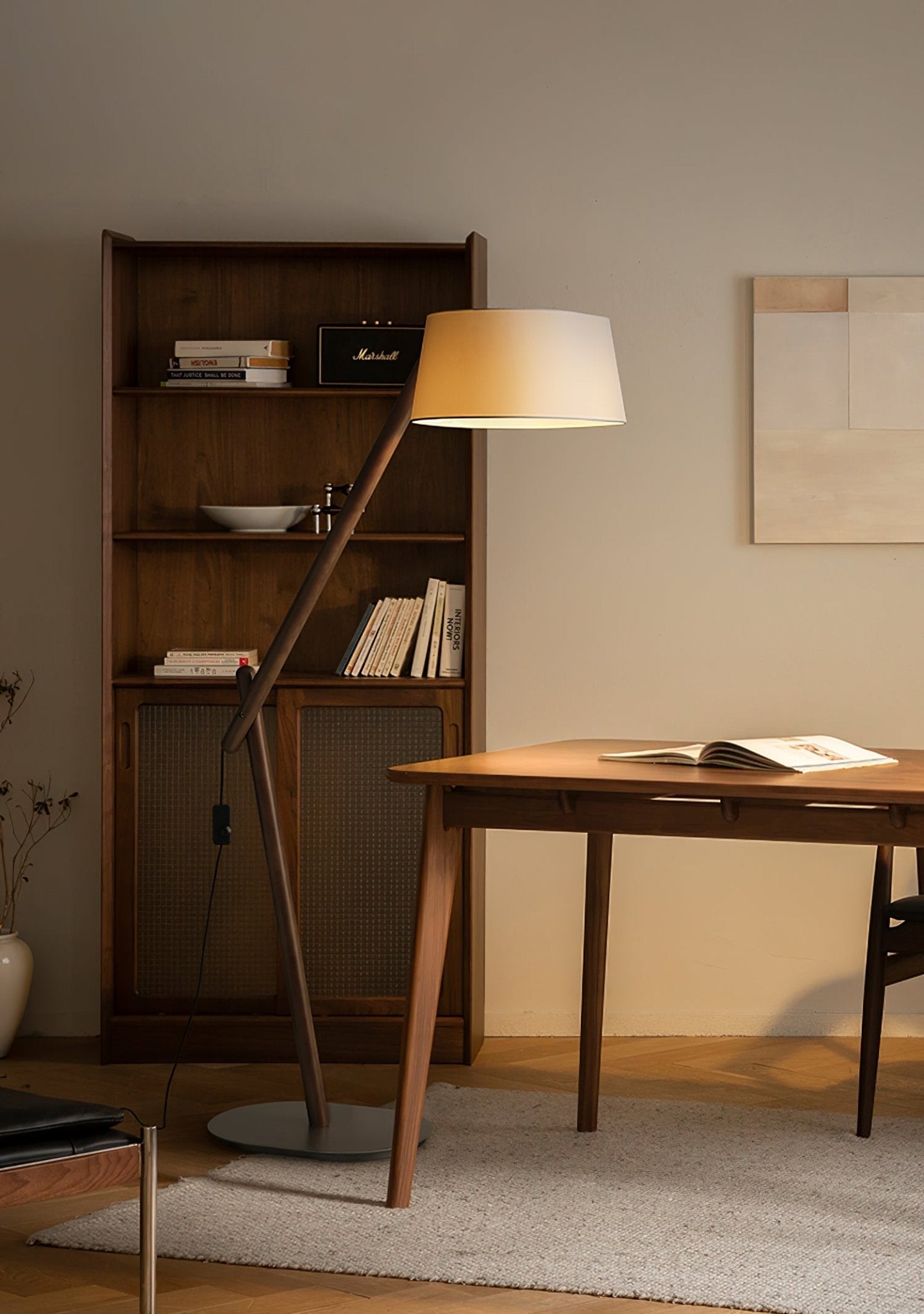 Lean Pivot Floor Lamp - Cueteks