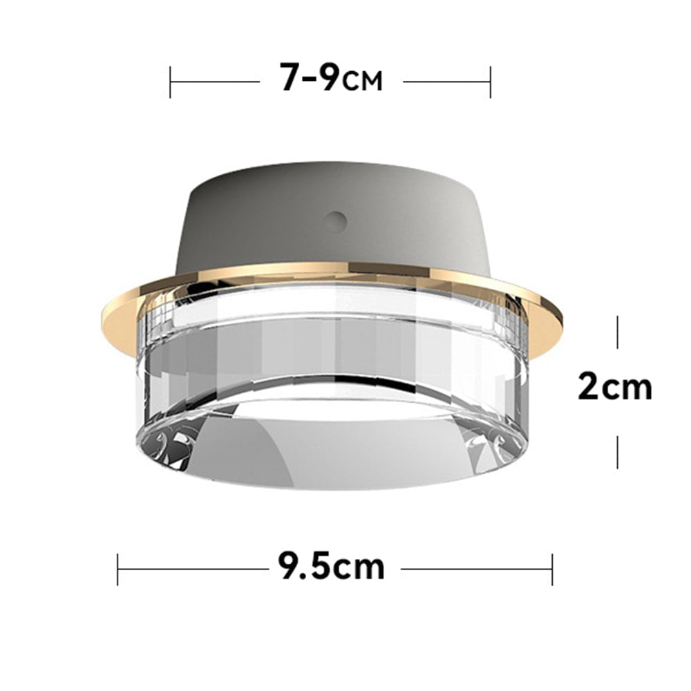 Mini Hallway LED Crystal Ceiling Light - Cueteks