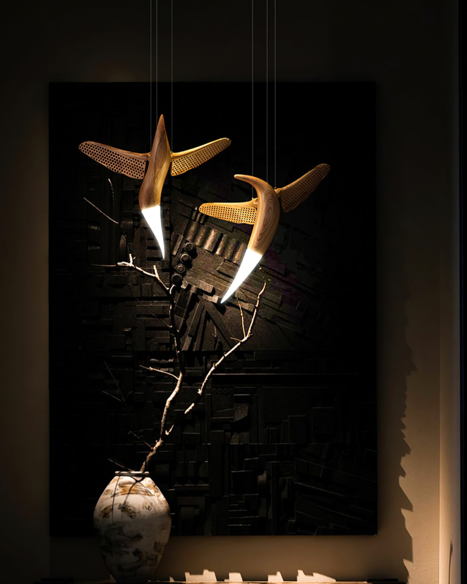 Dancer Chandelier - Cueteks