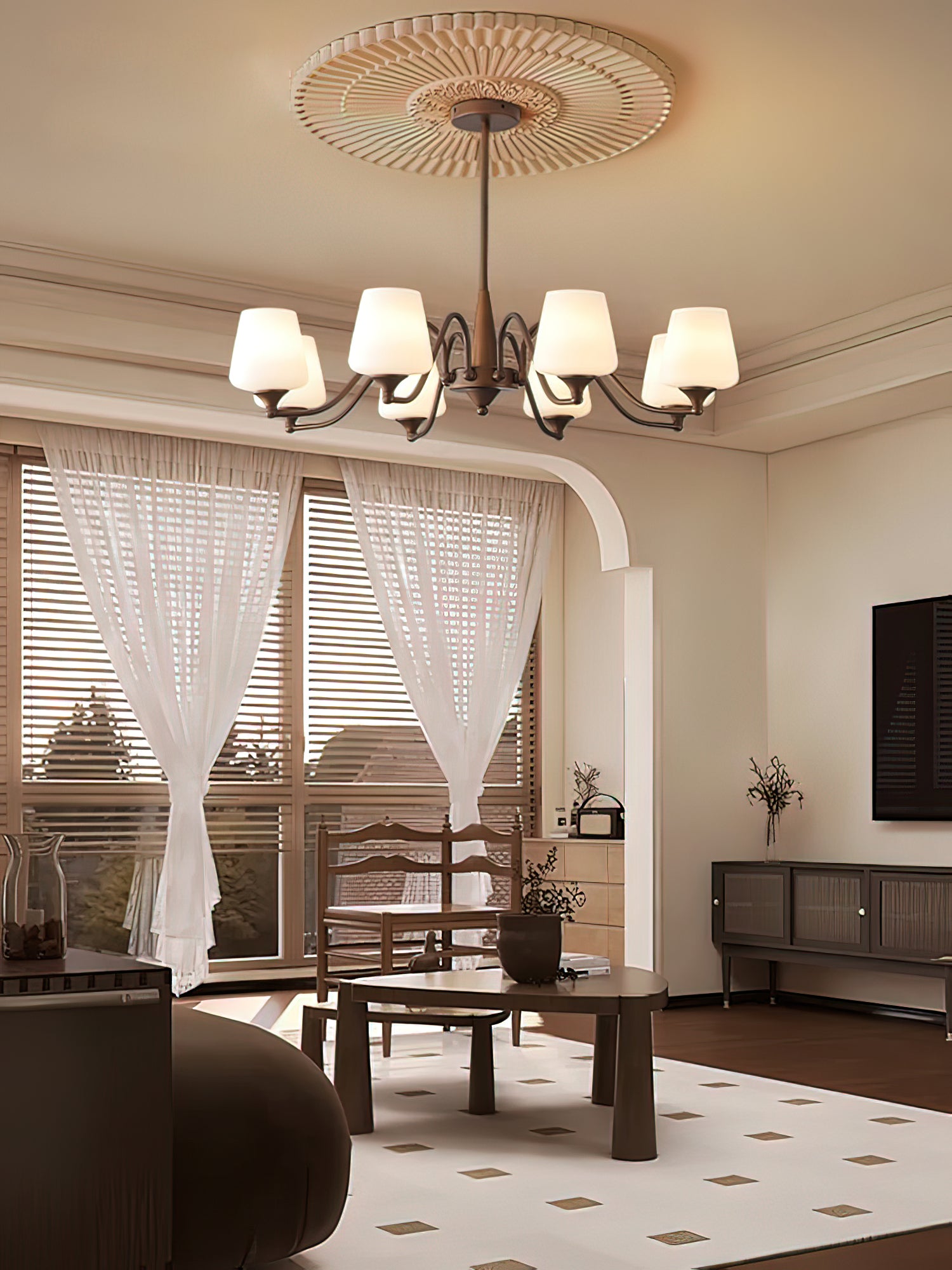 Ridge Chandelier - Cueteks