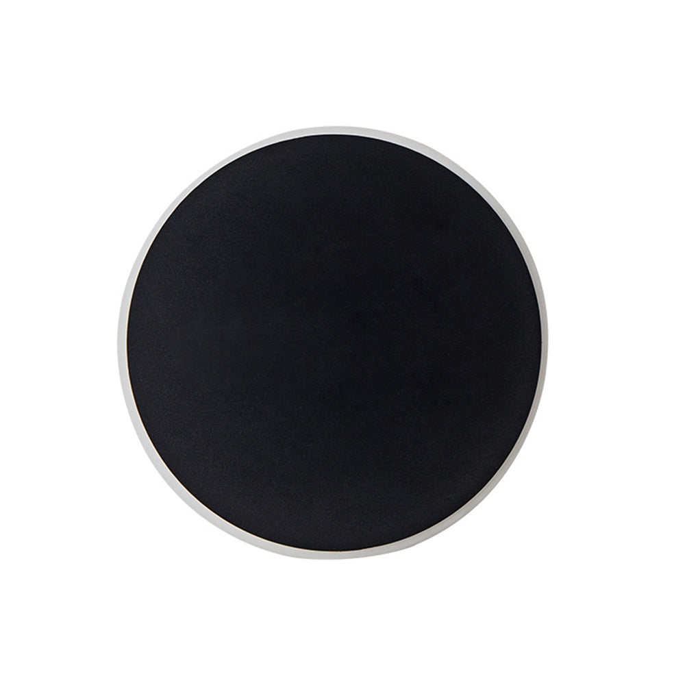 Minimalist Round Metal LED Outdoor Wall Light - Cueteks