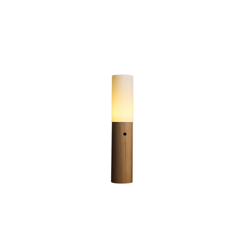 Timber Column Floor Lamp - Cueteks