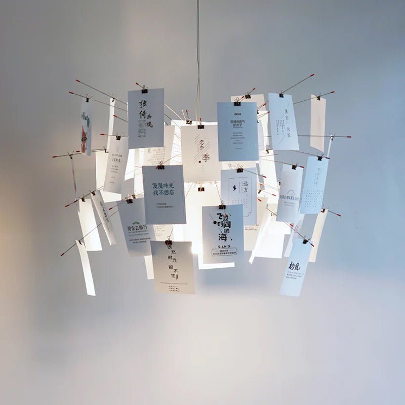Paper Chandelier - Cueteks