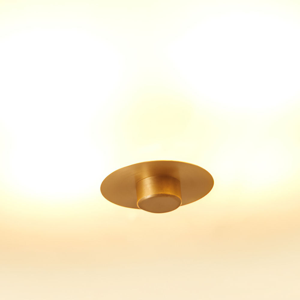 Antique Geometry Glass Drum Ceiling Light - Cueteks