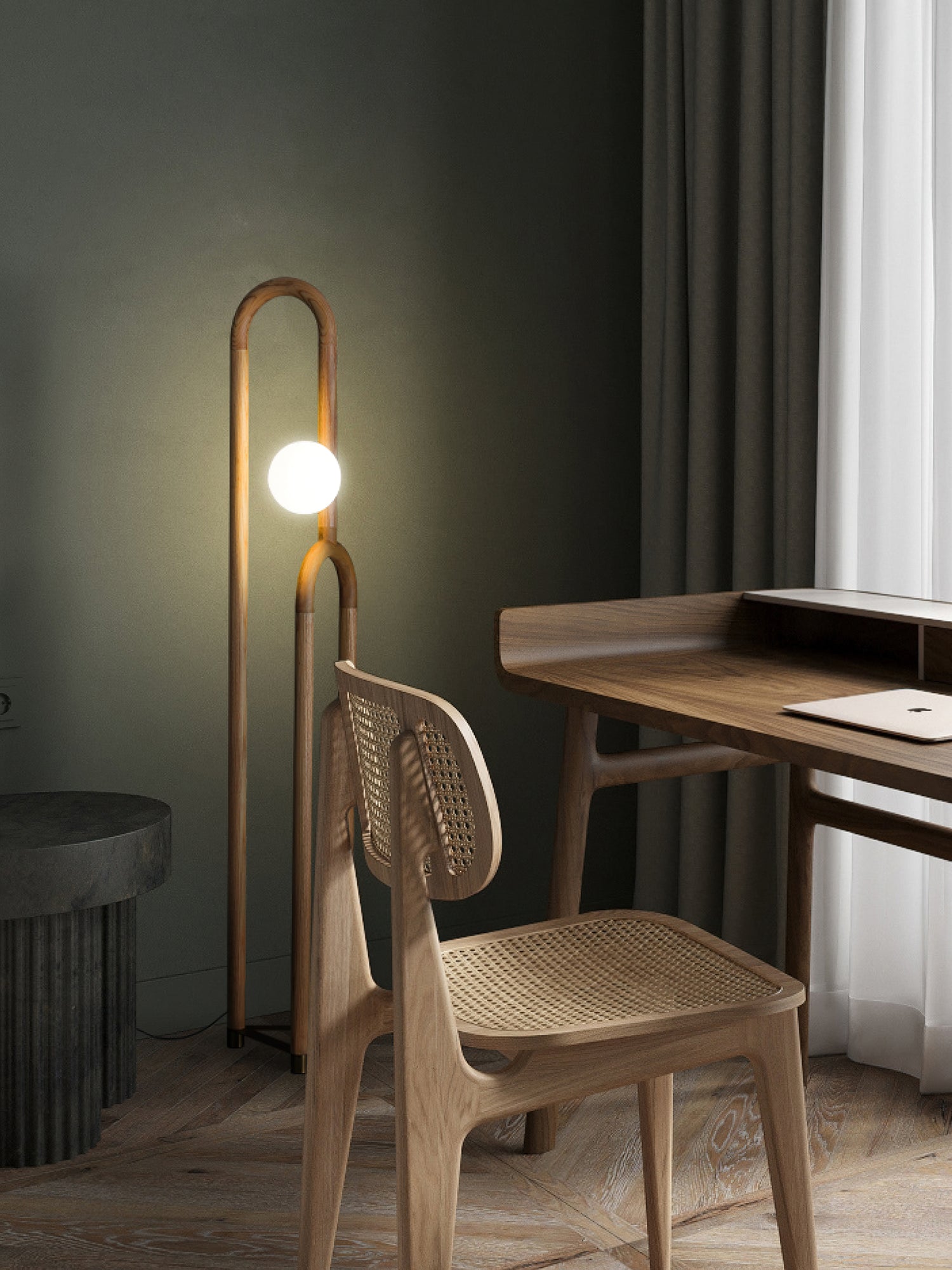 Arc N Floor Lamp - Cueteks