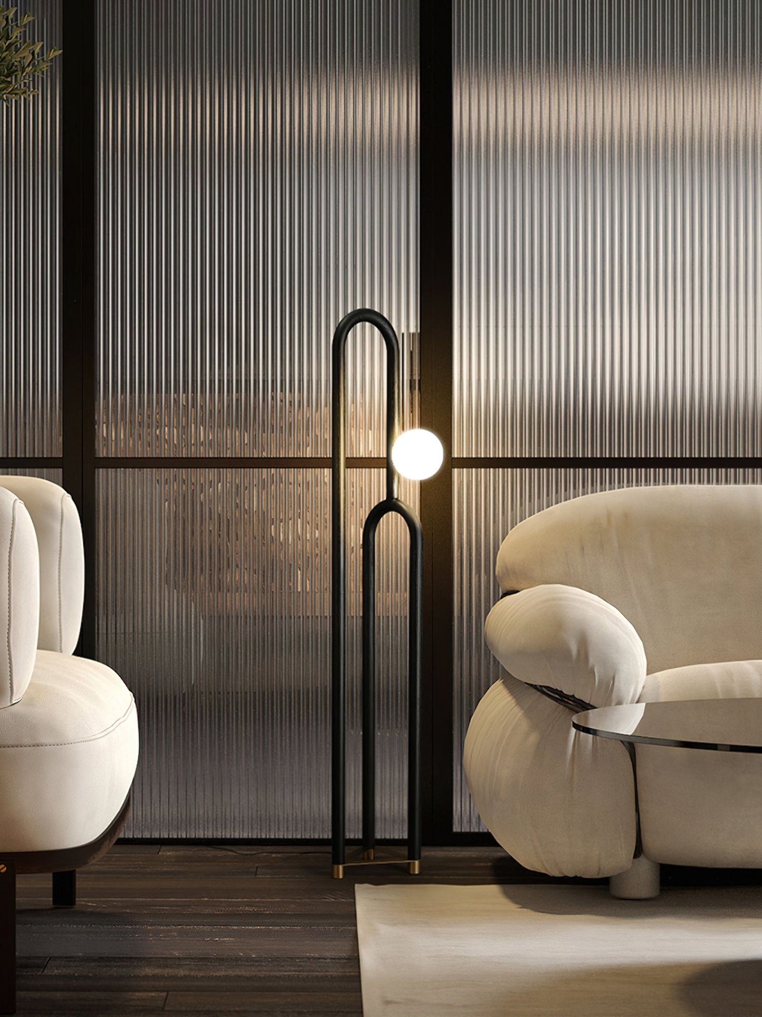 Arc N Floor Lamp - Cueteks