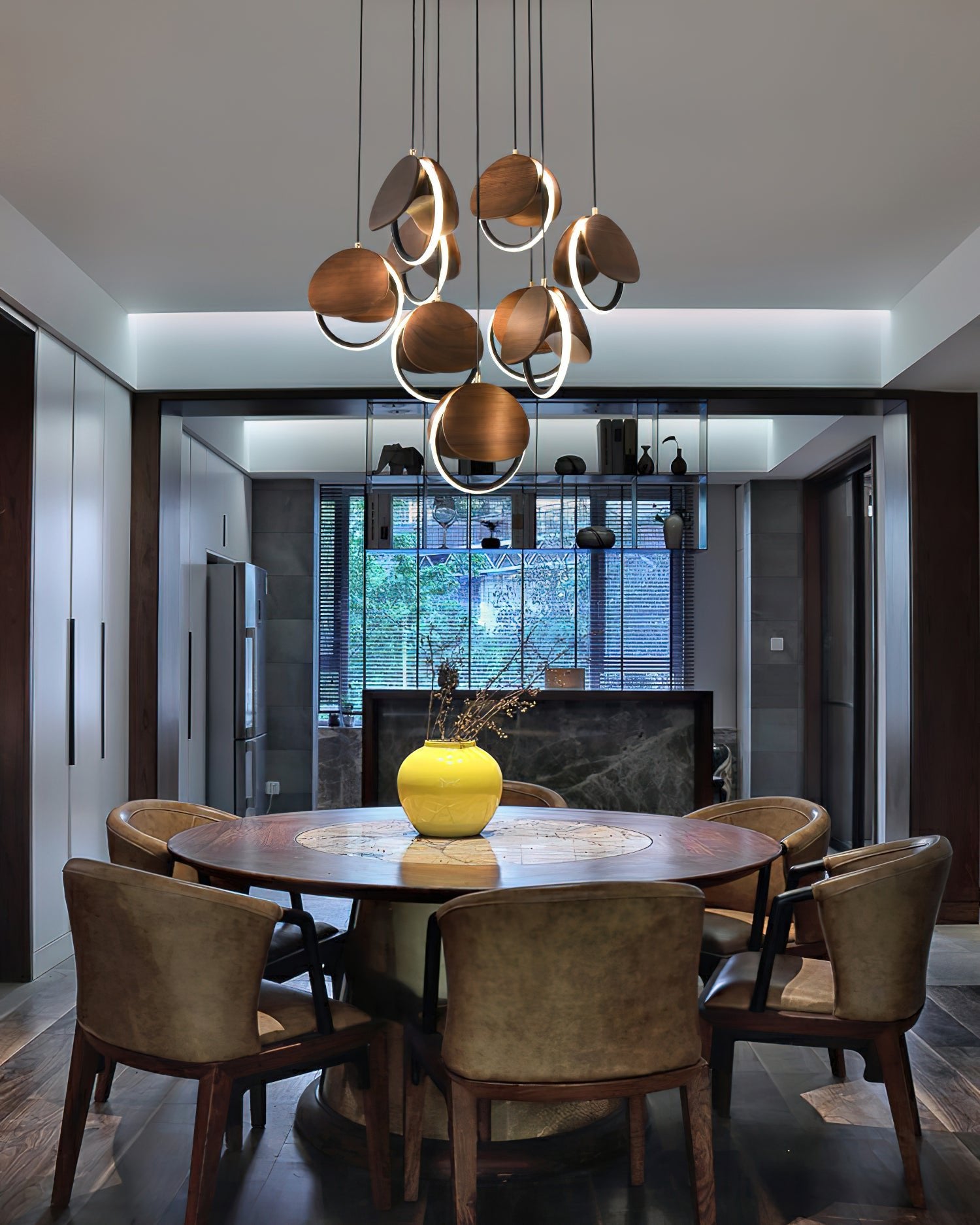 Elliot Rings Chandelier - Cueteks
