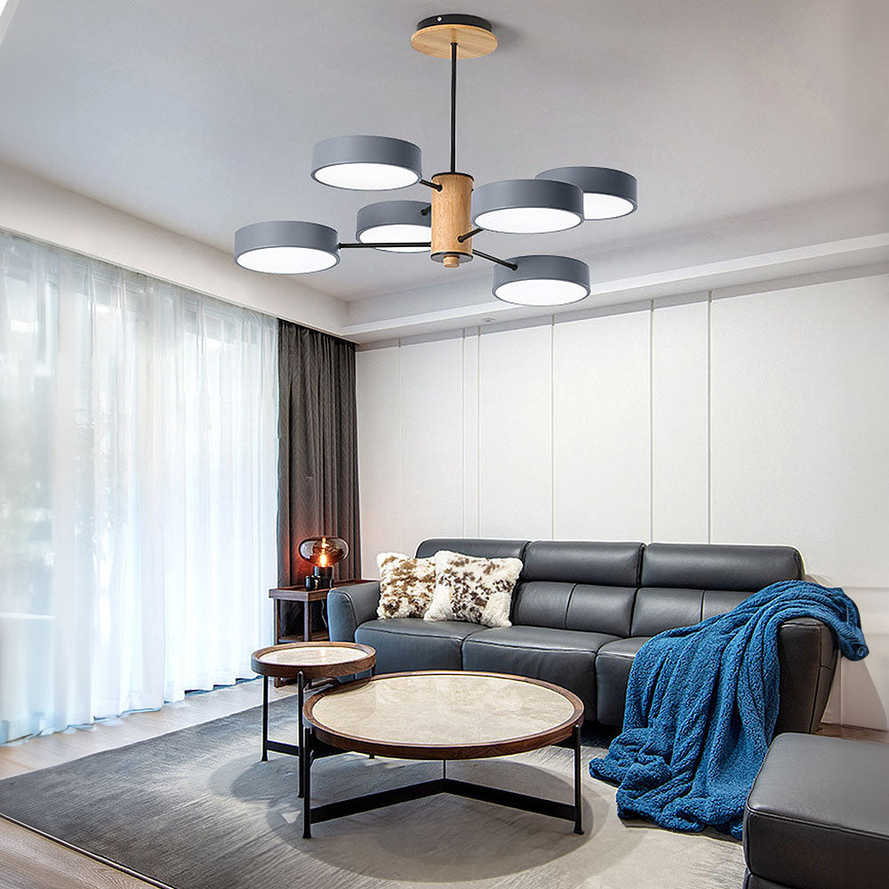 Modern Simple LED Branched Pendant Light - Cueteks